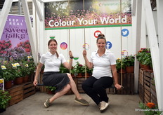 Suzanne Kooi en Eva Wijnker-van der Cruijsen van PanAmerican Seed.